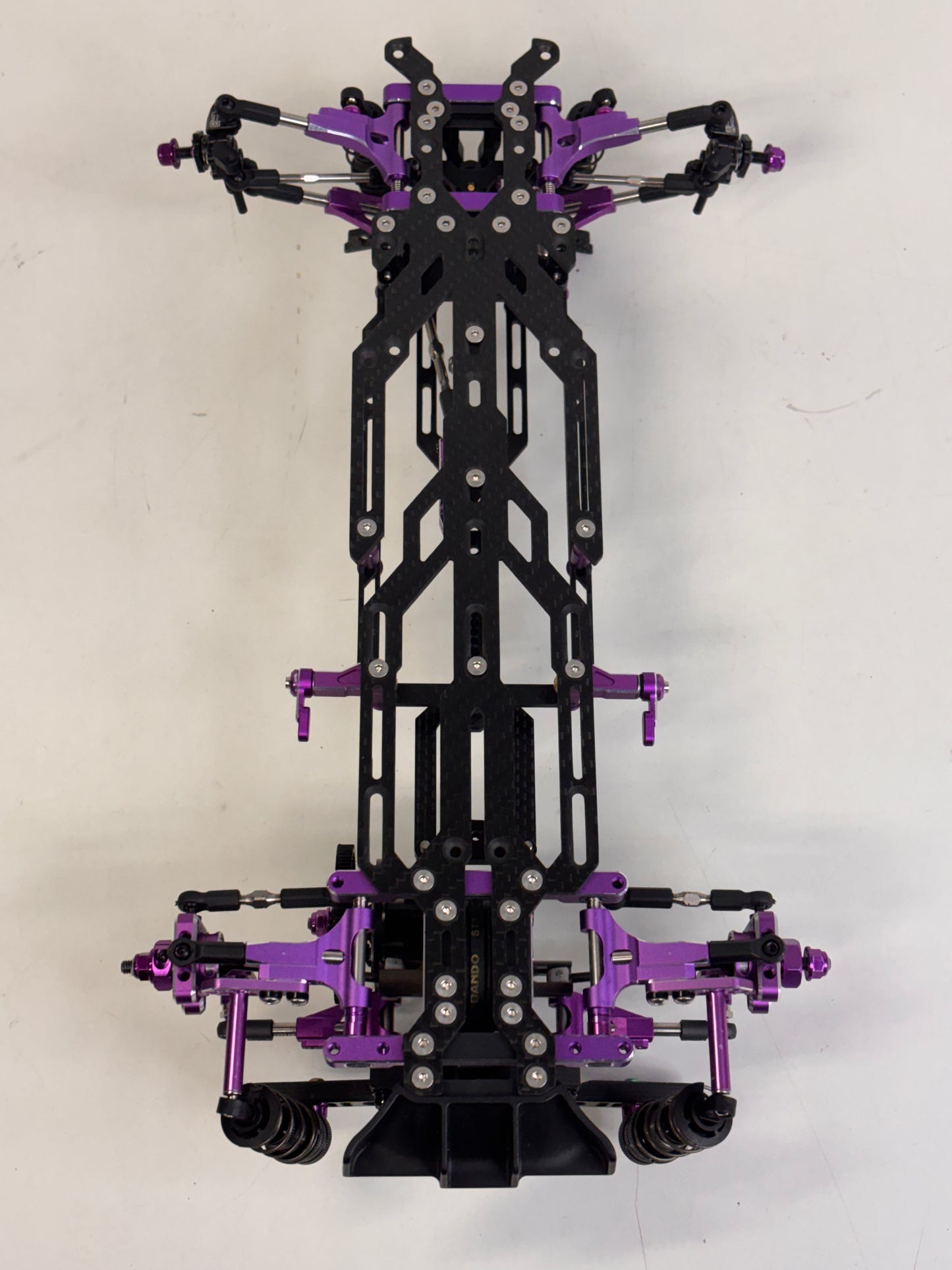 Team AD RD2 RDX Black Purple Alloy Carbon Chassis RWD Carbon Fury