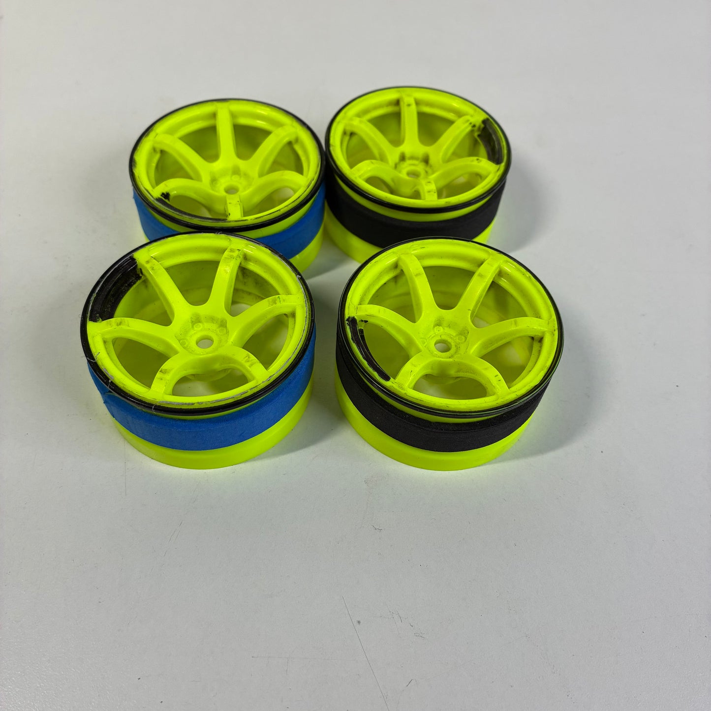 Yokomo Yellow Wheels Offset 6mm