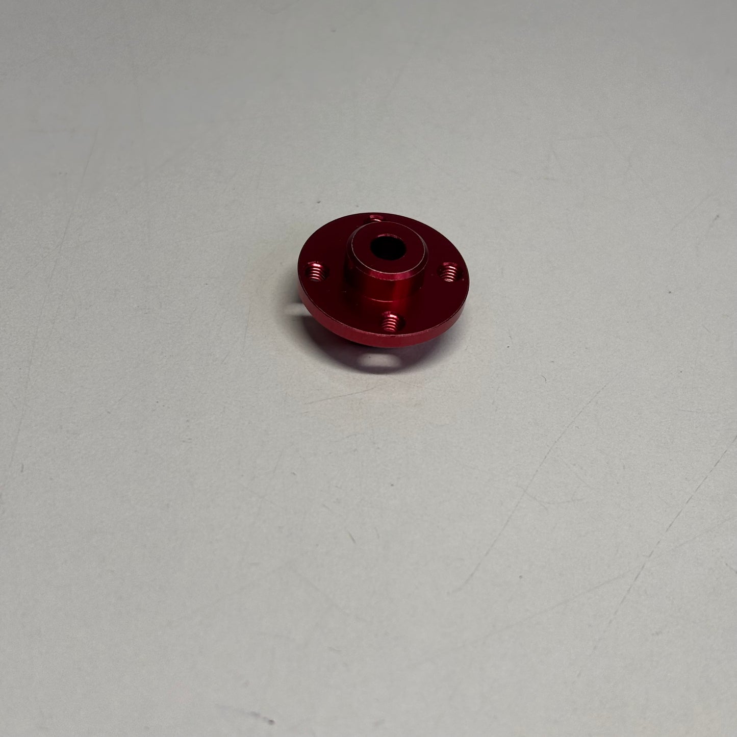 Red Alloy Spur Gear Holder