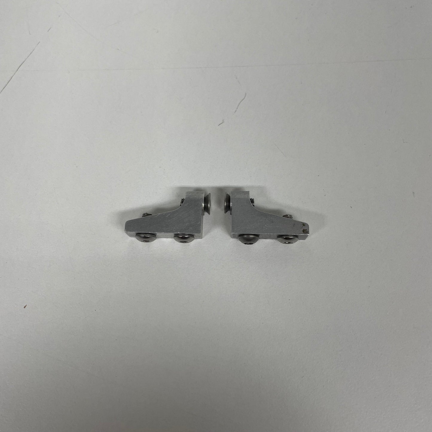 Silver Slim Servo Mounts Low Profile