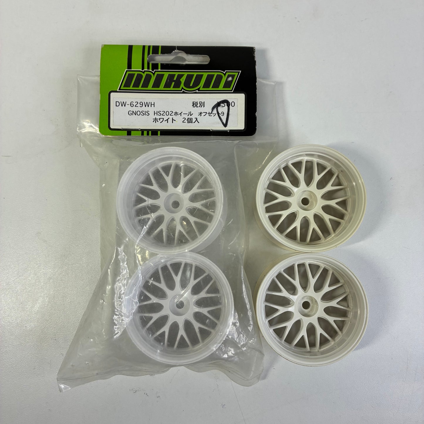Mikuni Wheels White Work Gnosis HS202 White Offset 9