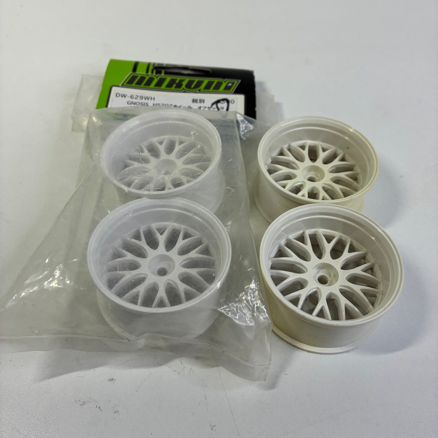 Mikuni Wheels White Work Gnosis HS202 White Offset 9
