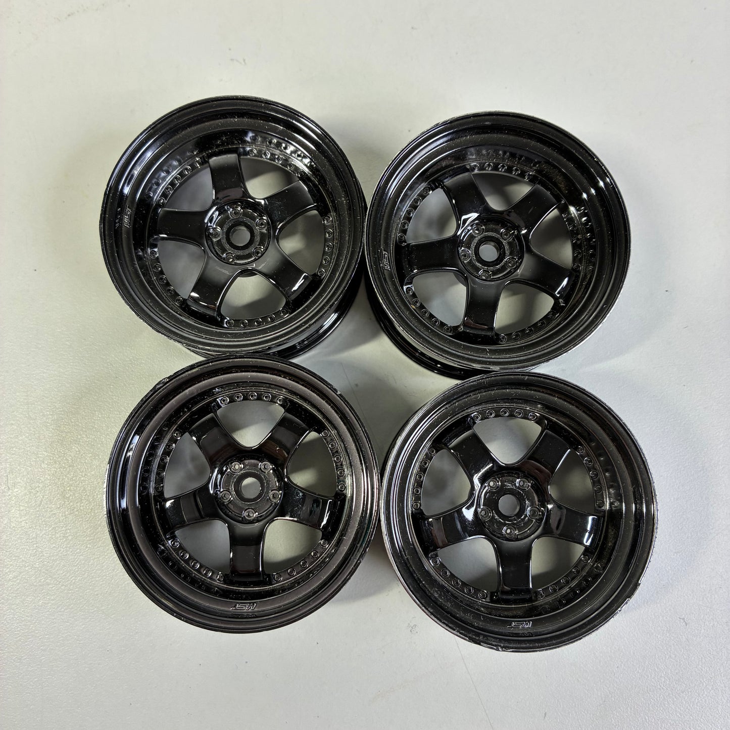 MST Wheels SSR Professor Offset 5mm Dark Chrome
