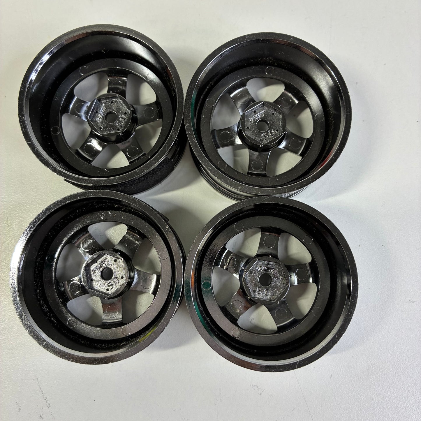 MST Wheels SSR Professor Offset 5mm Dark Chrome