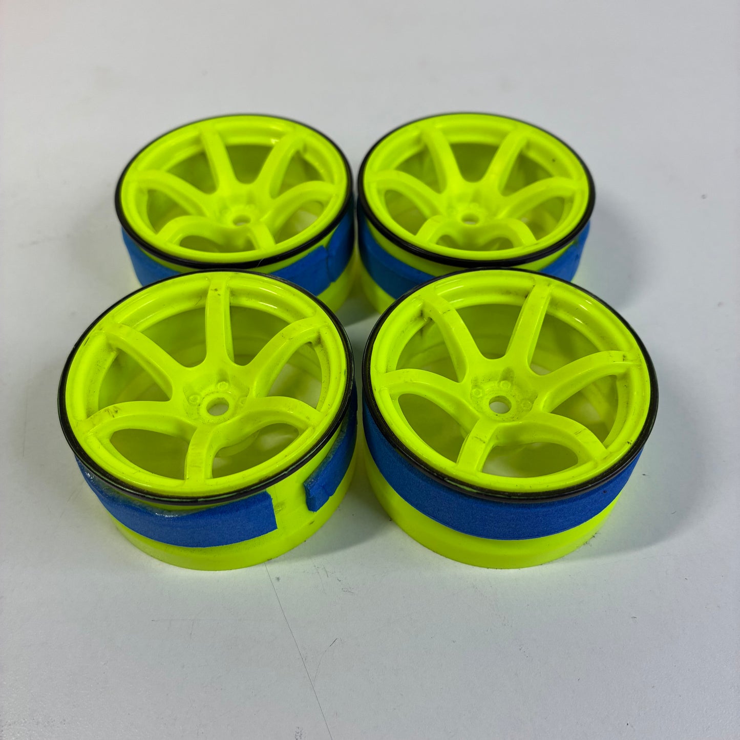 Yokomo Wheels Offset 6mm Yellow