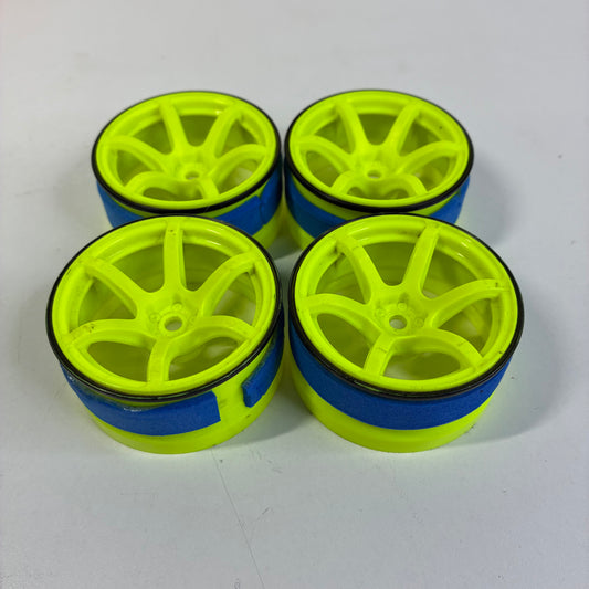 Yokomo Wheels Offset 6mm Yellow