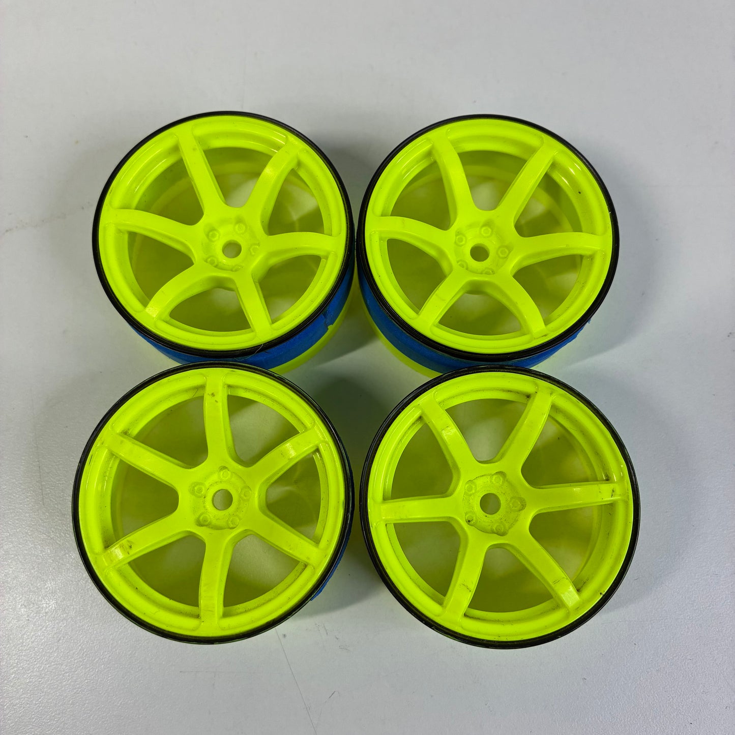 Yokomo Wheels Offset 6mm Yellow
