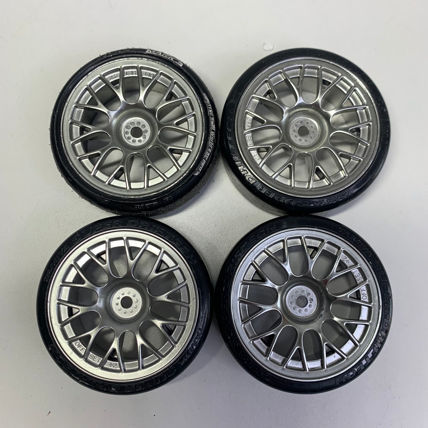 Tamiya BBS Style Wheels & Tamiya Super Drift Tyres