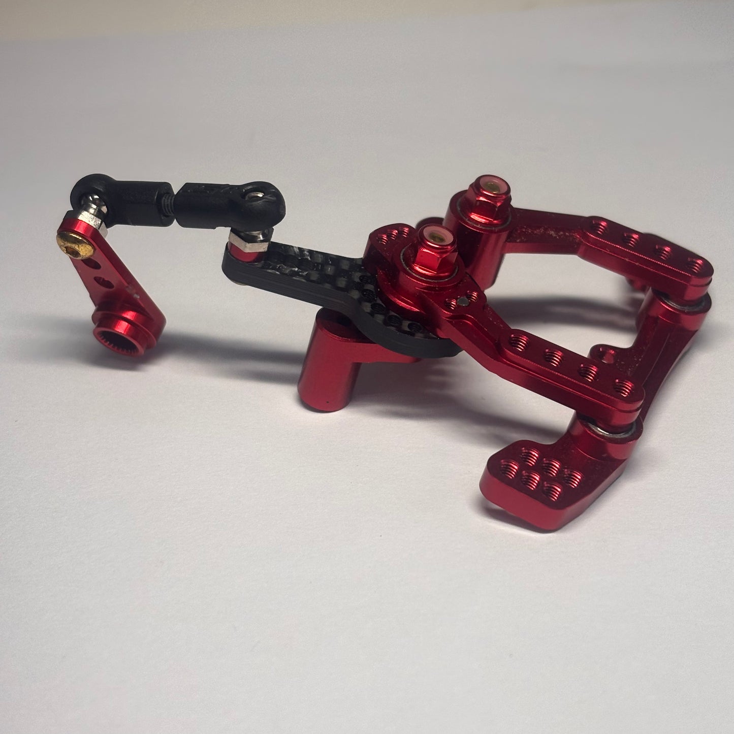 MST RMX 2.0 2.5 Steering Rack Red Alloy Full Complete