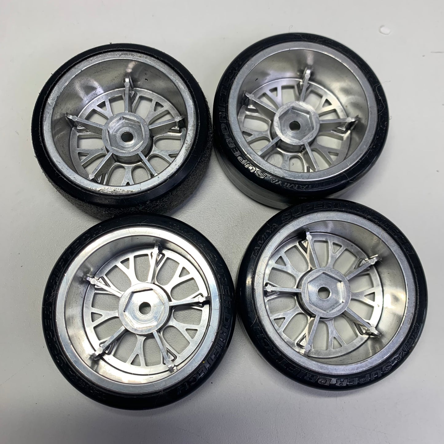 Tamiya BBS Style Wheels & Tamiya Super Drift Tyres
