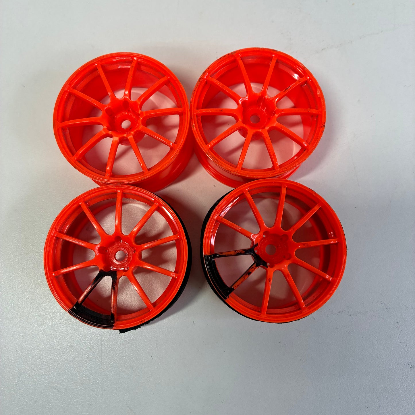 MST Orange Wheels Offset 3mm