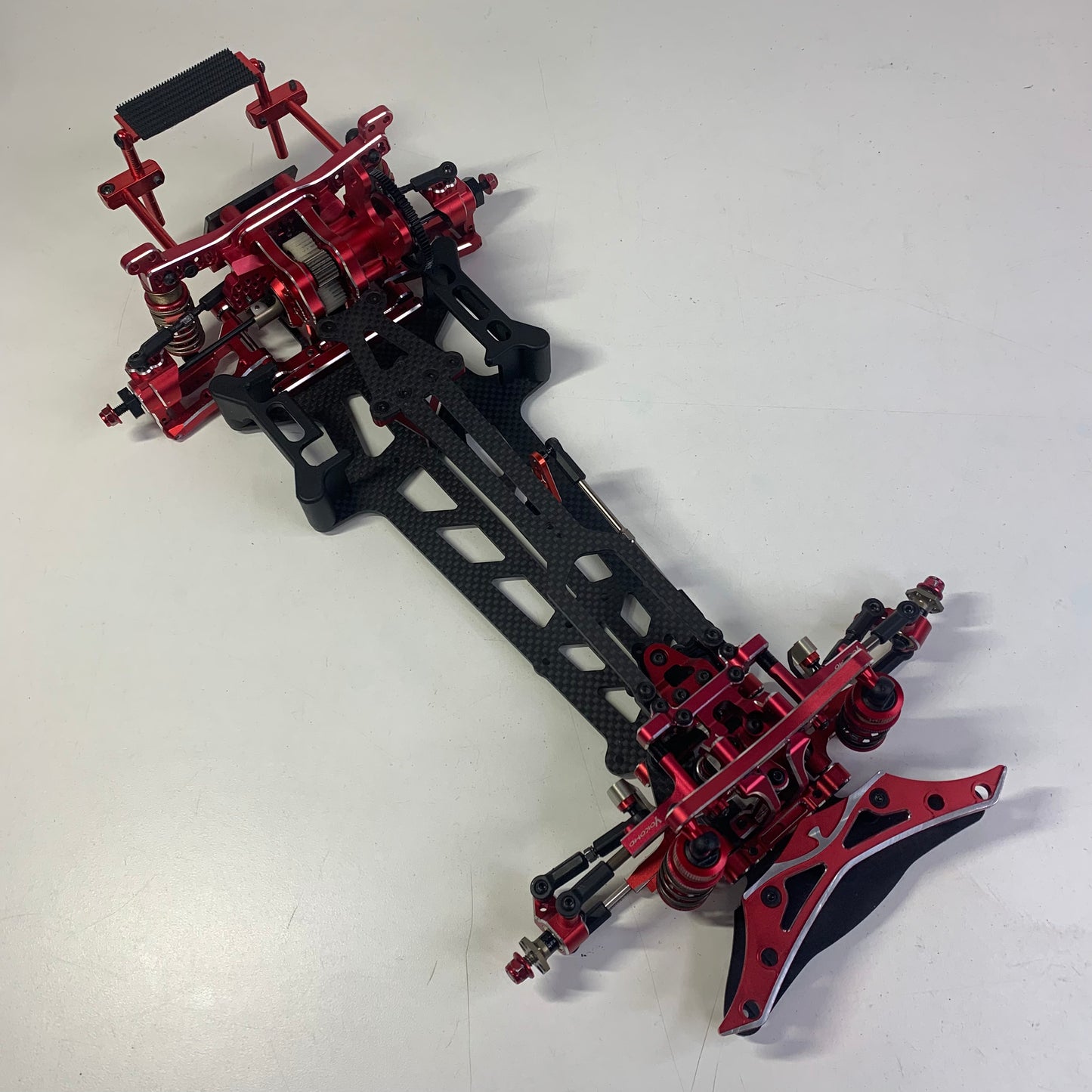 Yokomo SD2 Full Hop Up Red Alloy Drift Chassis RWD