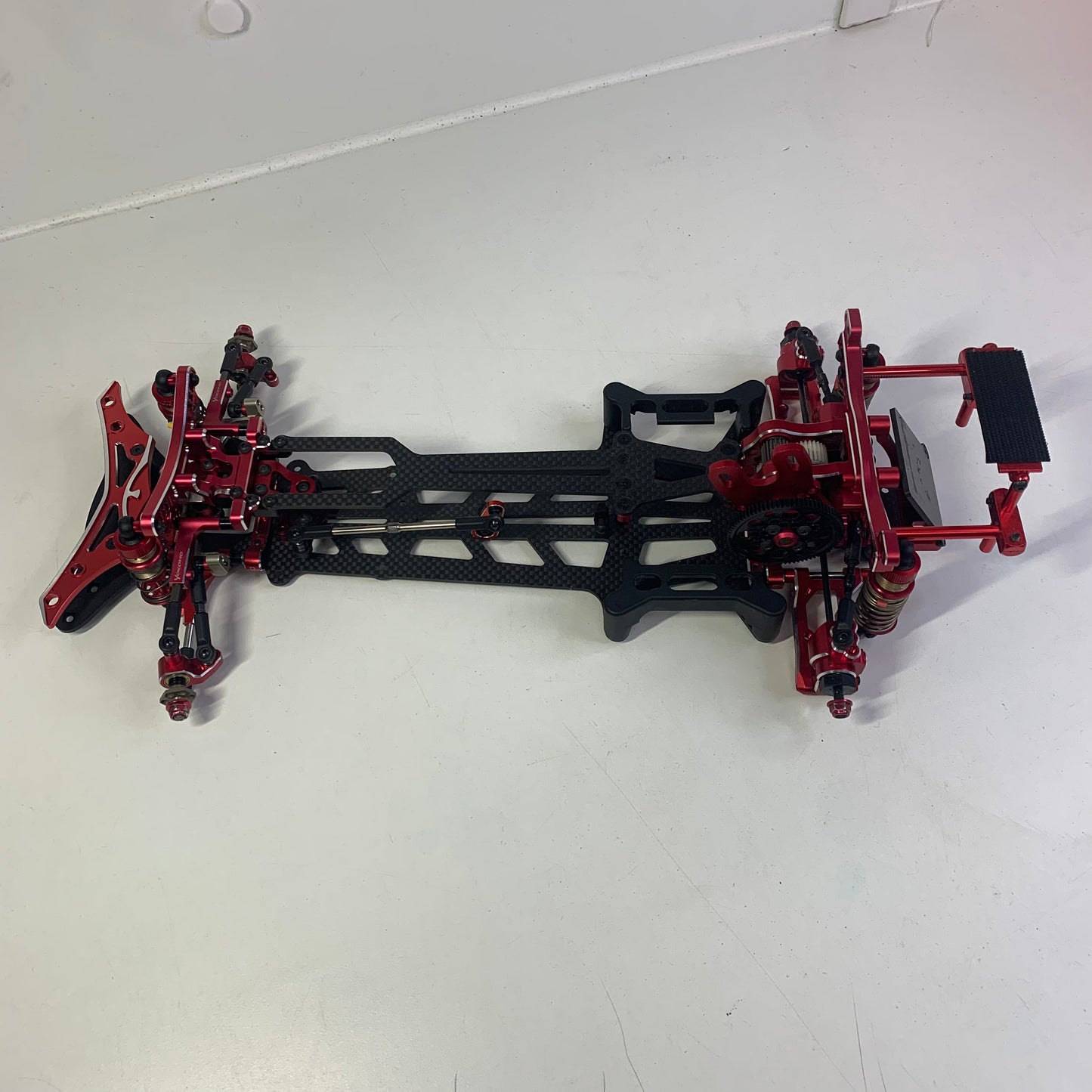 Yokomo SD2 Full Hop Up Red Alloy Drift Chassis RWD