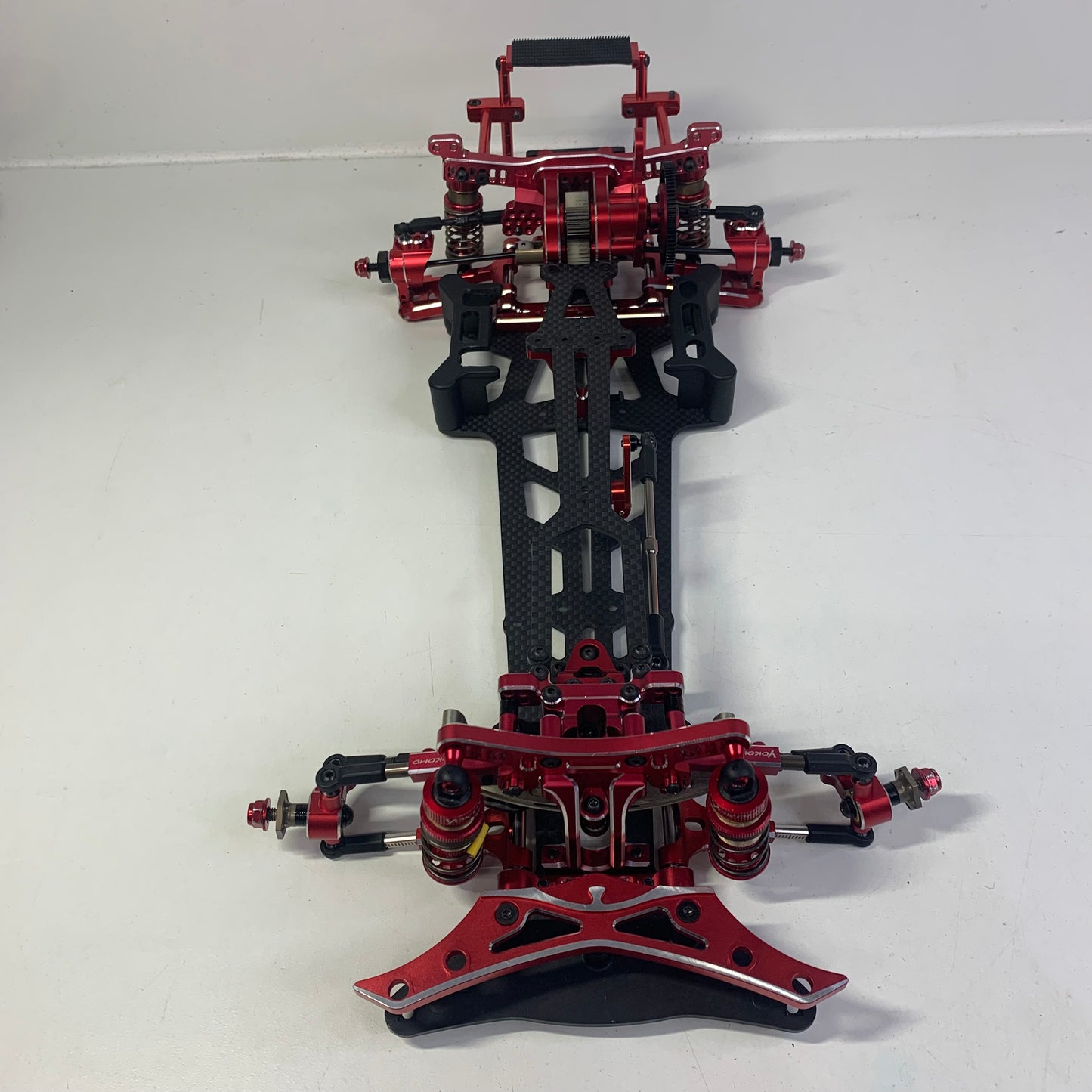 Yokomo SD2 Full Hop Up Red Alloy Drift Chassis RWD
