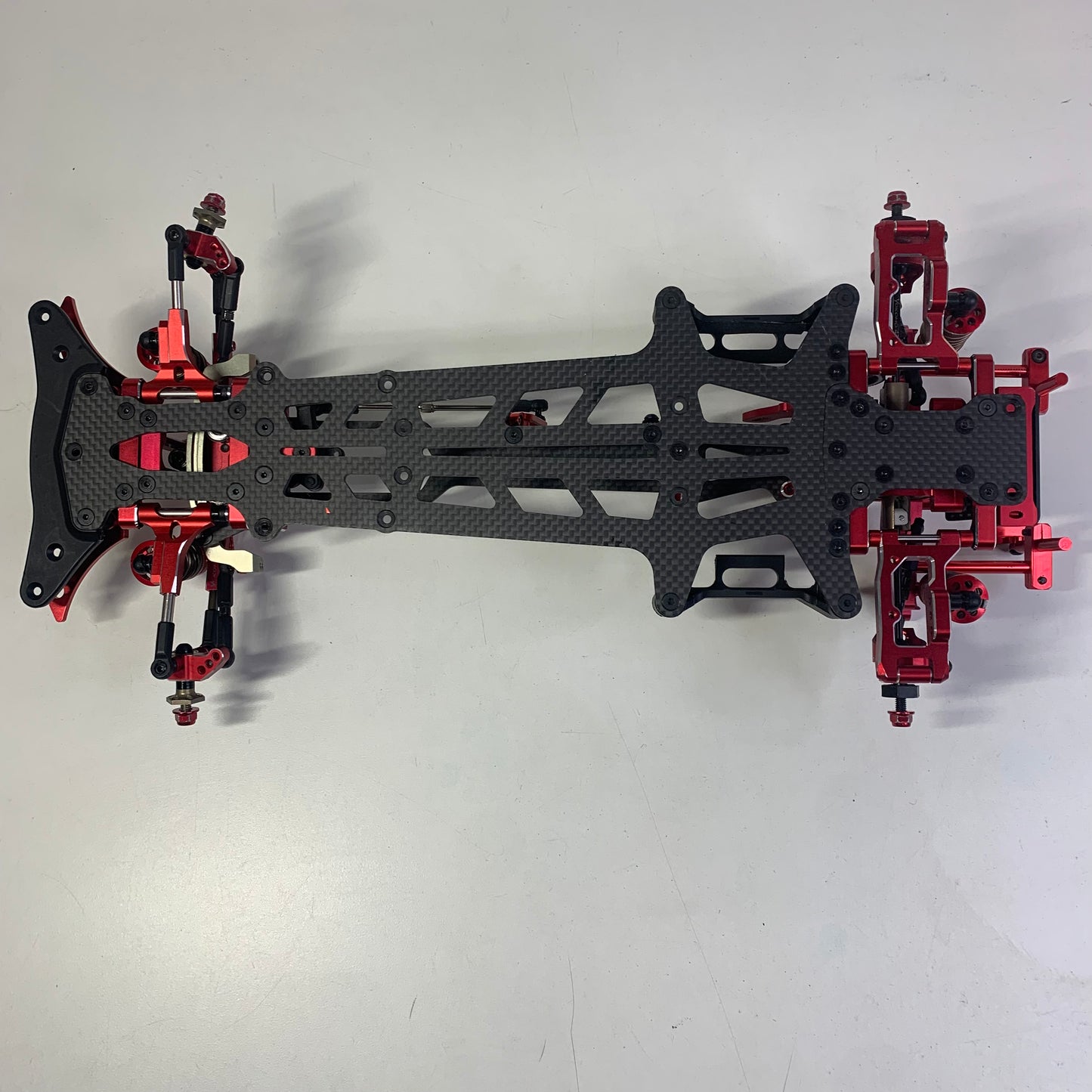 Yokomo SD2 Full Hop Up Red Alloy Drift Chassis RWD
