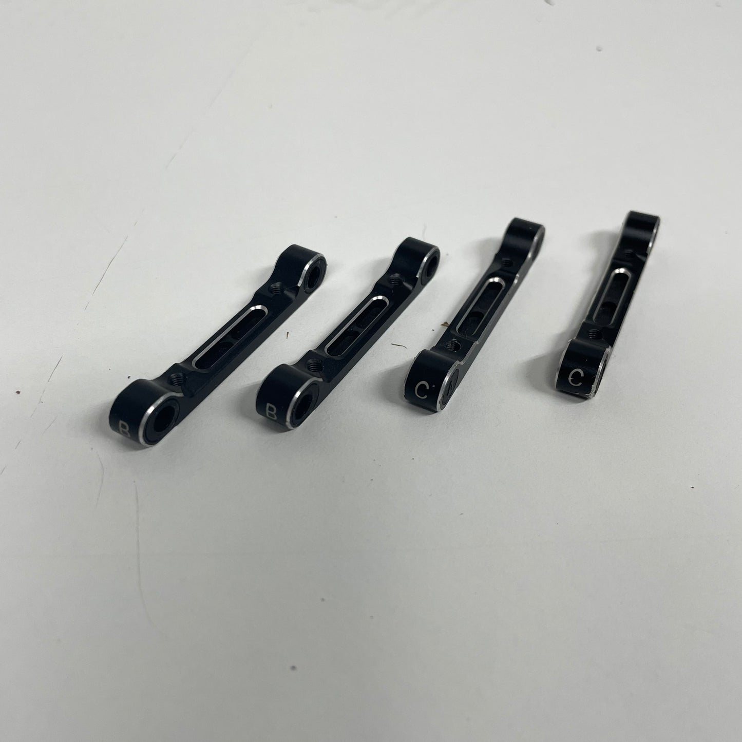 Yokomo Black Alloy Suspension Mounts B & C x4