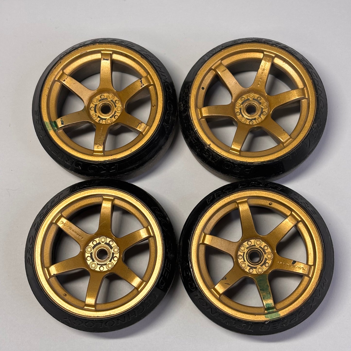 Rays Wheels TE37 Gold Offset 4 & Tyres