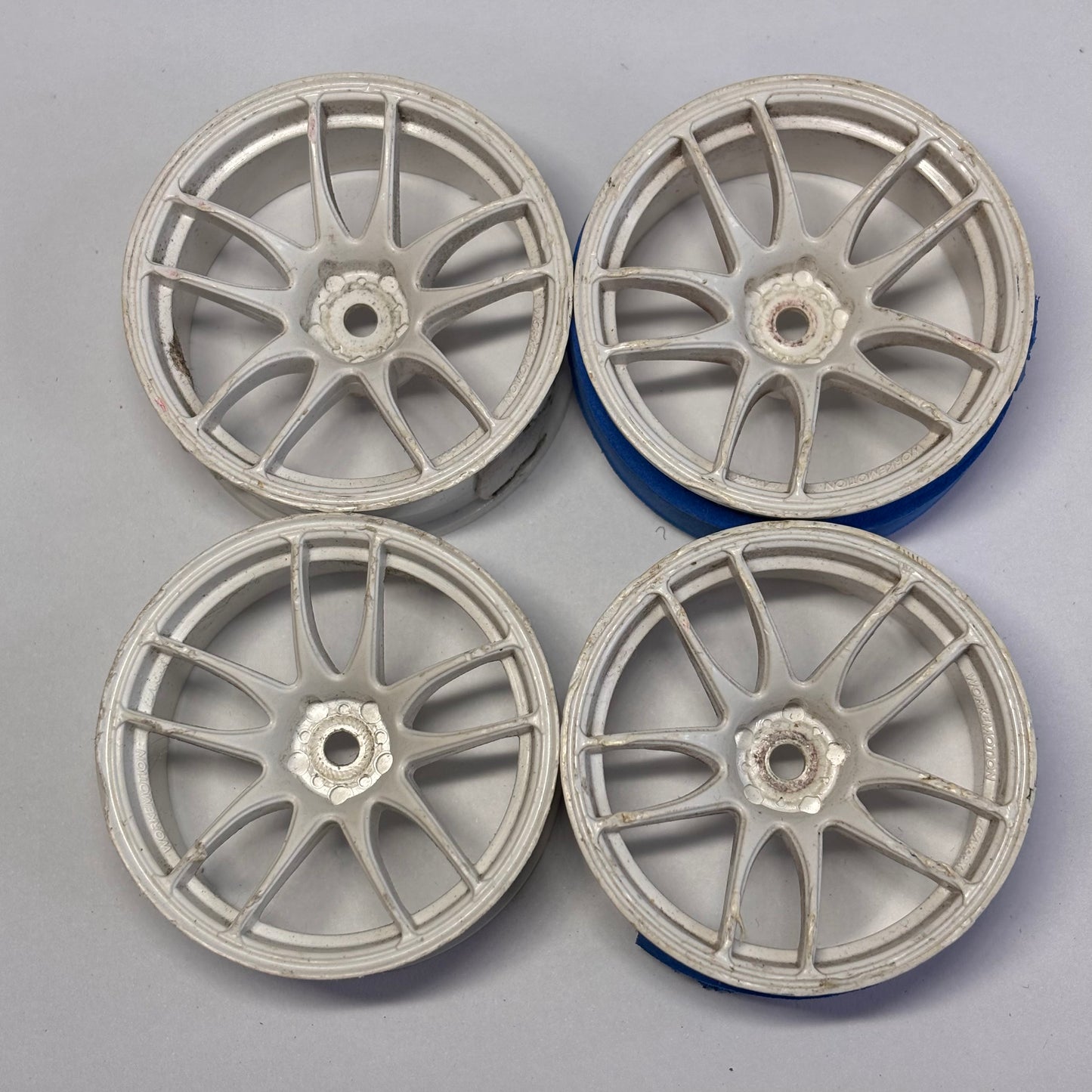 Overdose Work Emoticon Wheels White Offset 7
