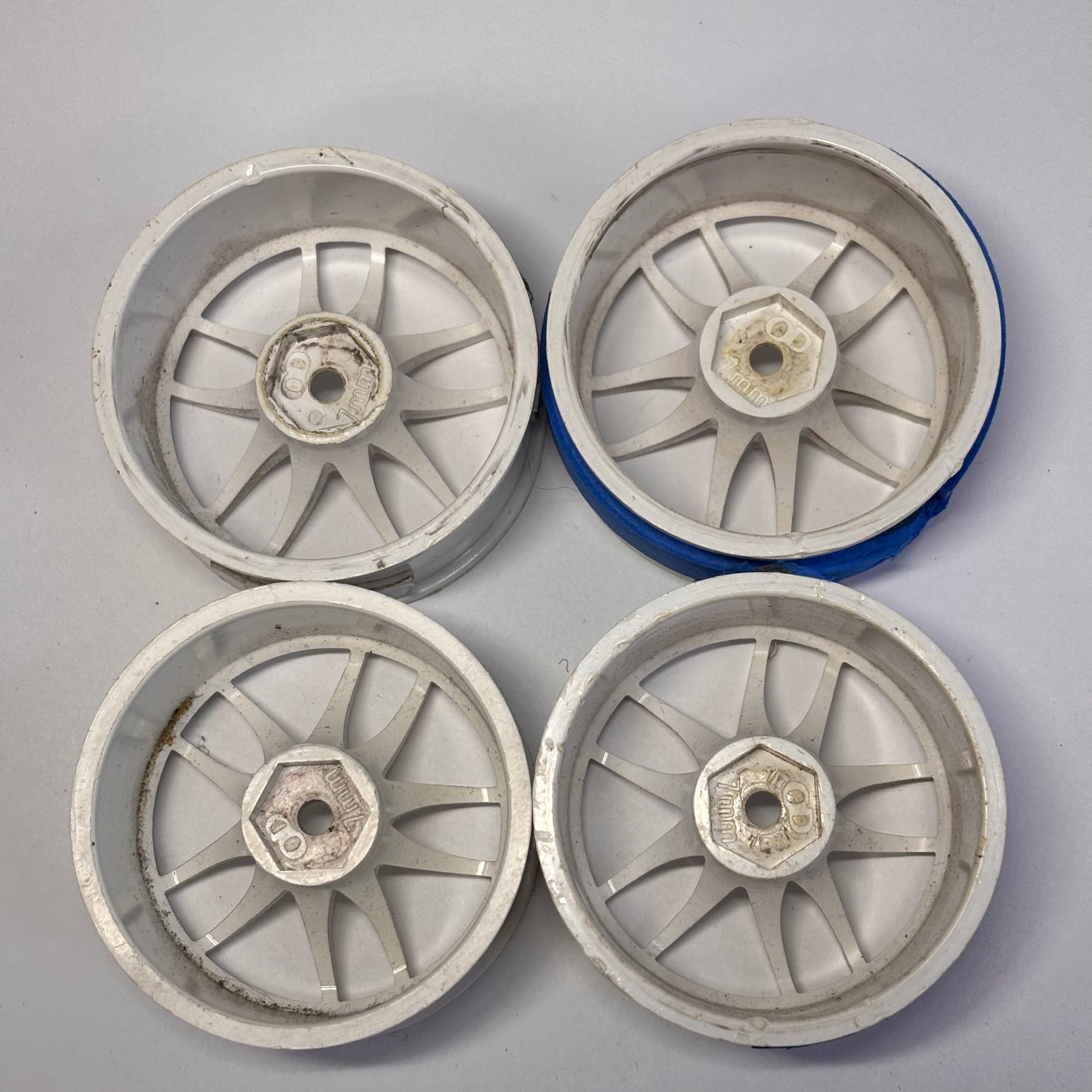 Overdose Work Emoticon Wheels White Offset 7