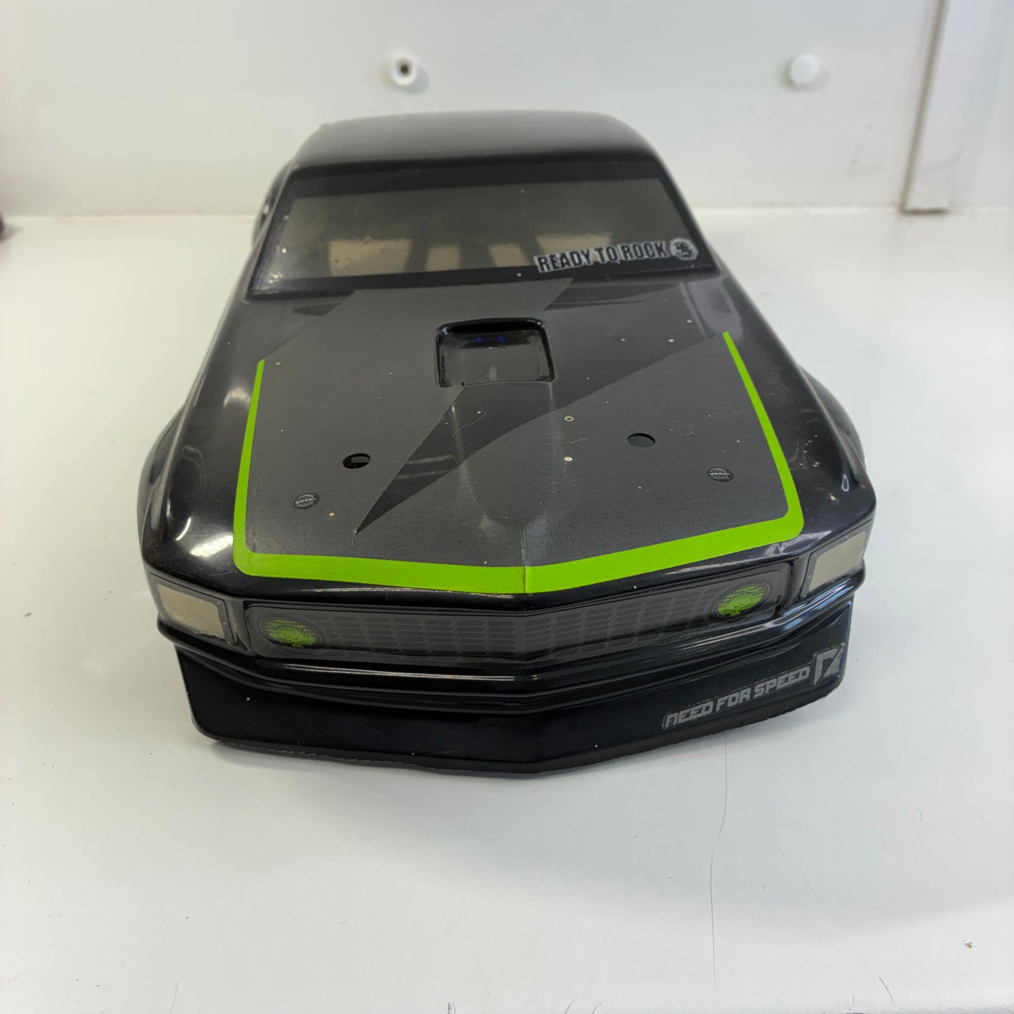 HPI Mustang 200mm+ Black Green Bodyshell