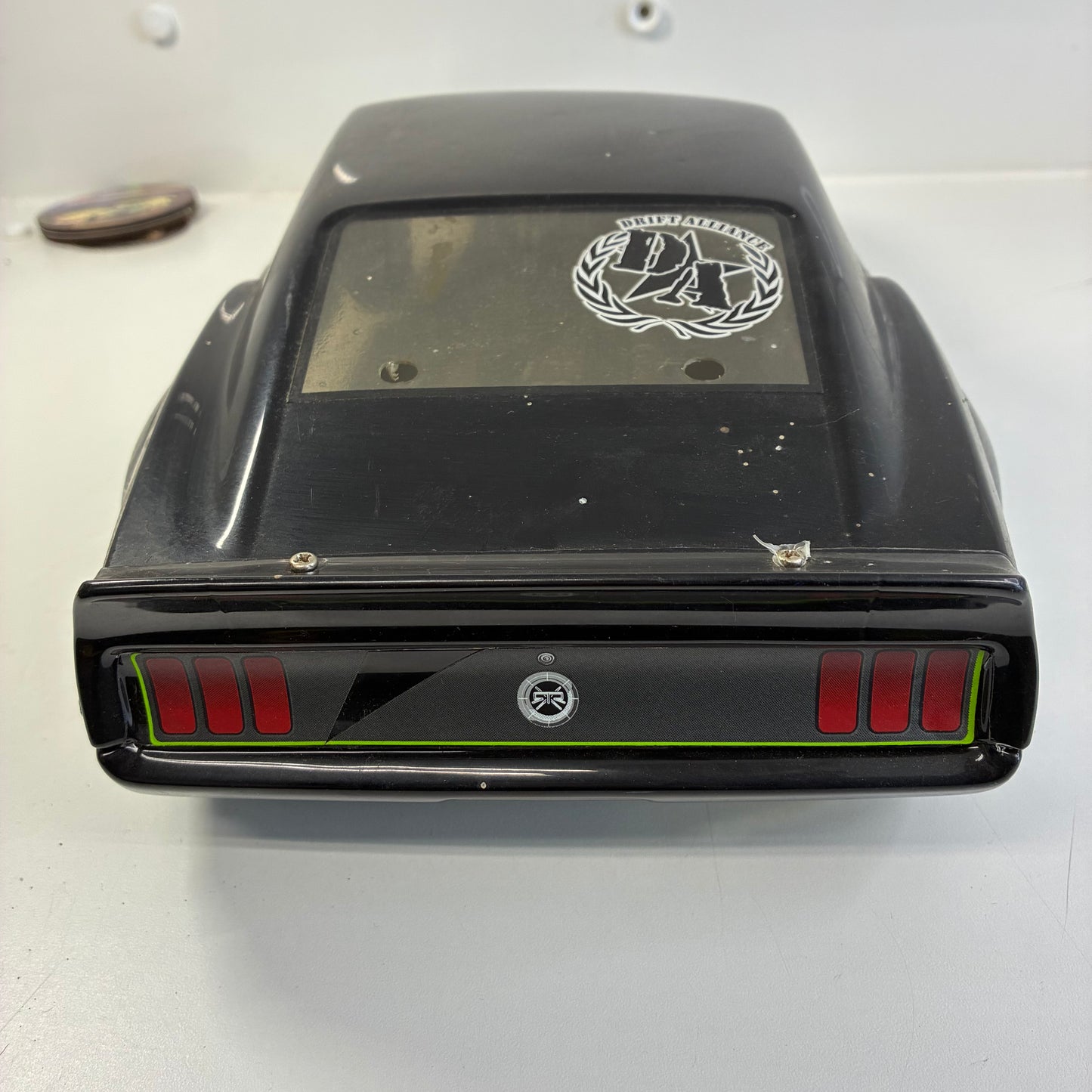HPI Mustang 200mm+ Black Green Bodyshell