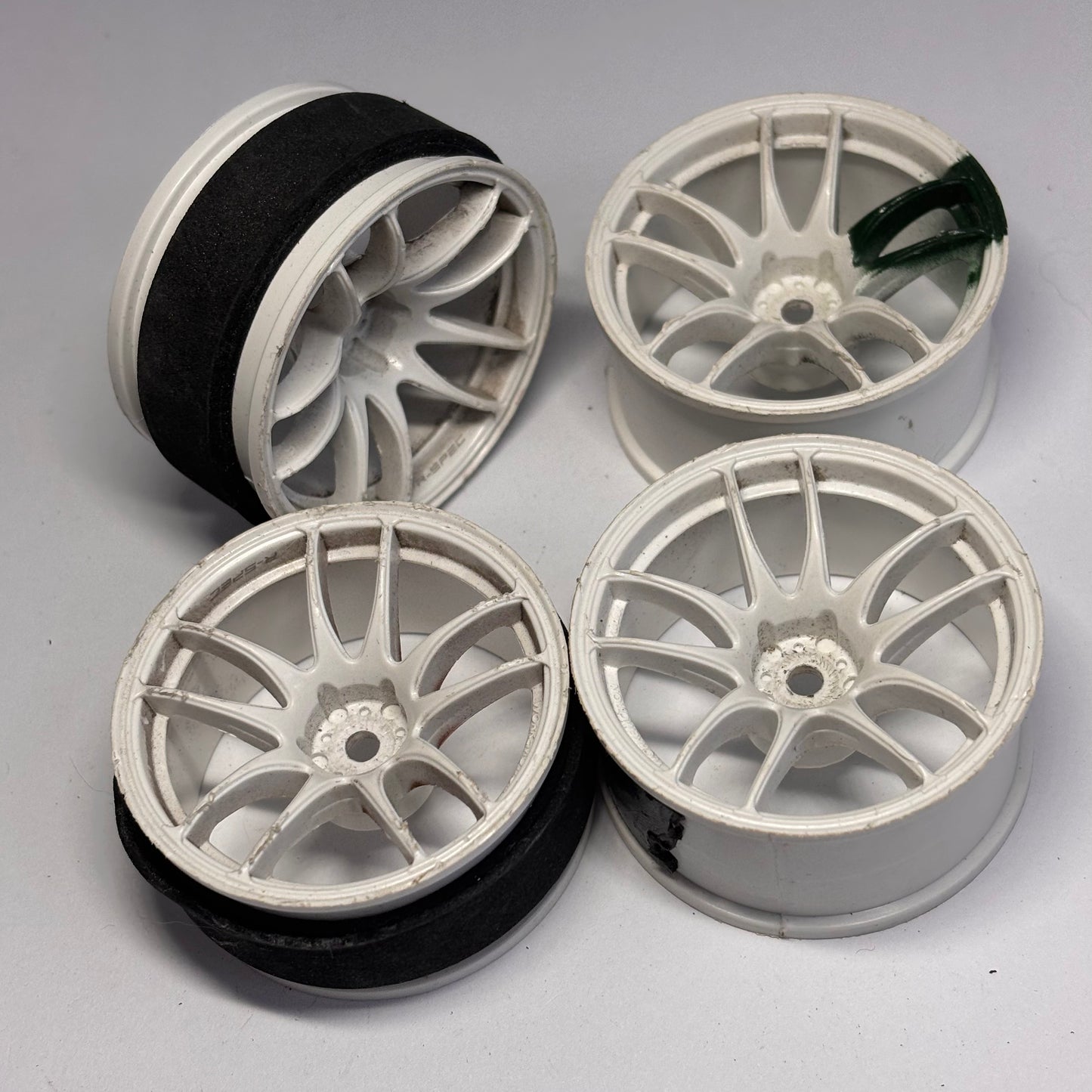 Overdose Wheels White Work Emoticon Offset 7
