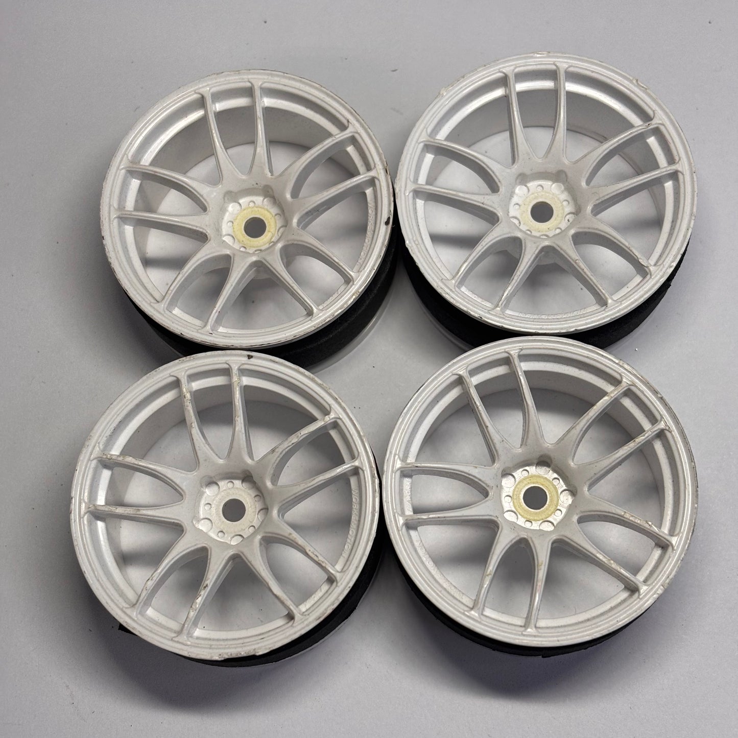 Overdose Wheels White Work Emoticon Offset 5
