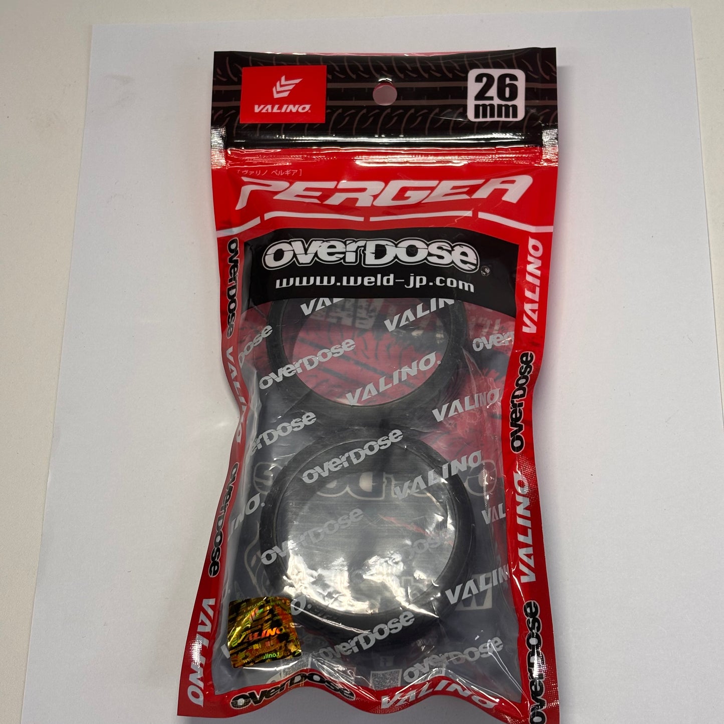 Overdose Pergea 26mm Valino OD2790 08C Tyres Pair