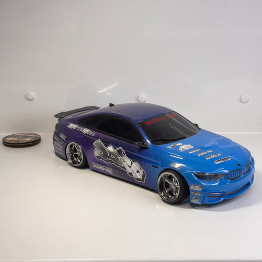 RC Arlos BMW M4 DDRC Bodyshell Easy Made Spoiler