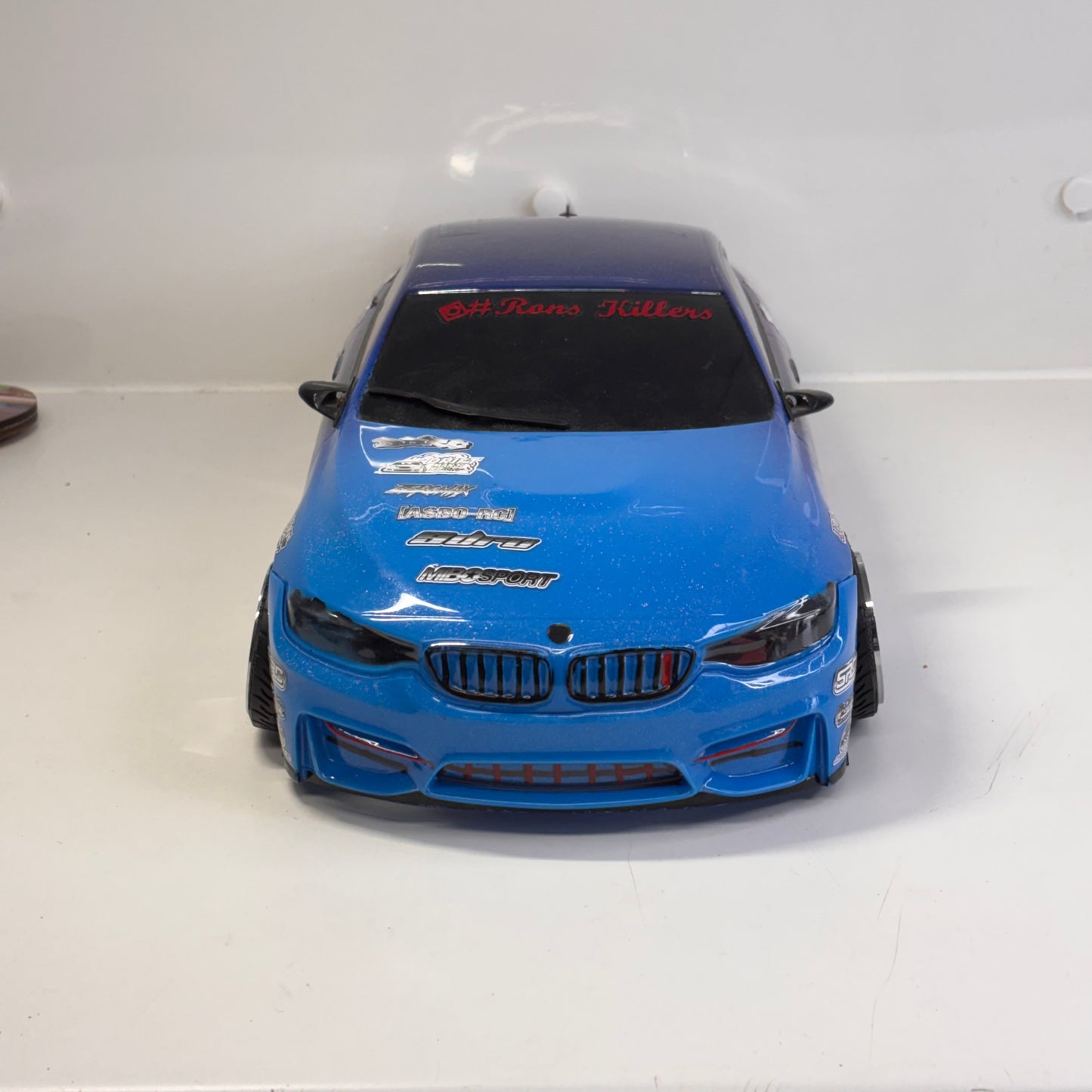 RC Arlos BMW M4 DDRC Bodyshell Easy Made Spoiler