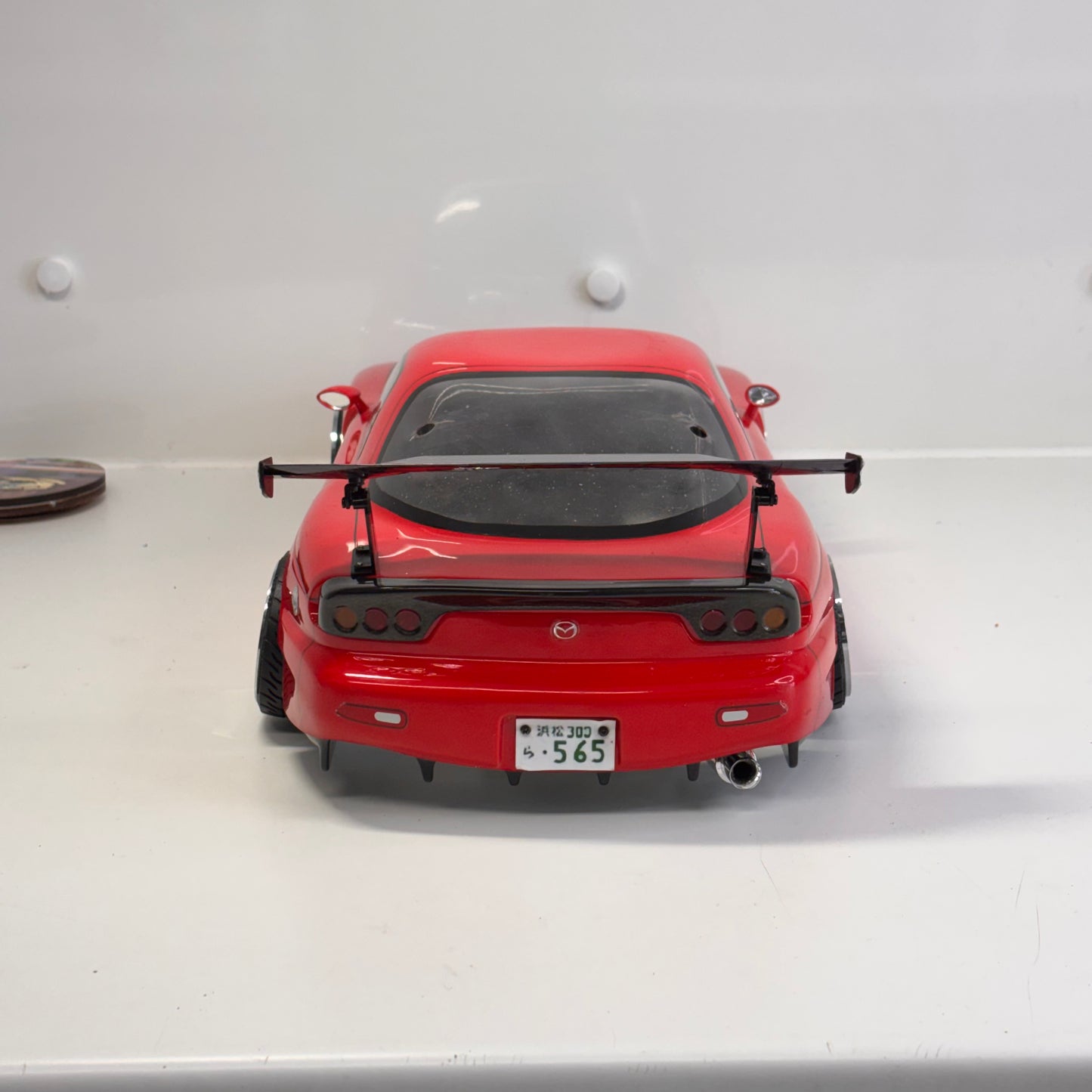 Yokomo SD-REABA Mazda RX7 Red Drift Bodyshell