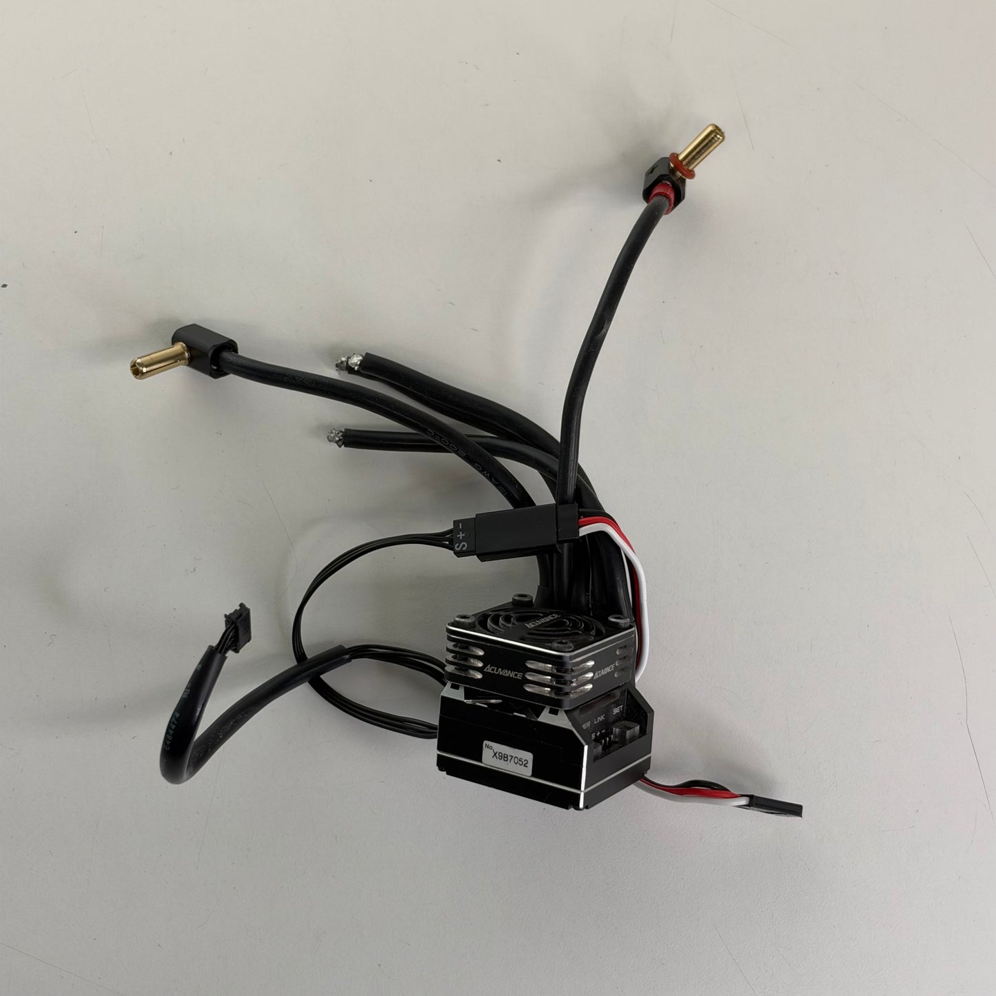 Acuvance Xarvis Black Alloy ESC & Alloy Fan Brushless Sensored