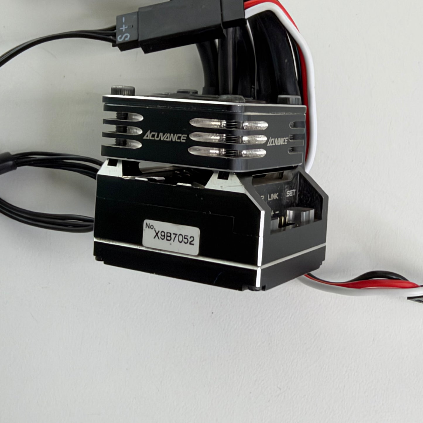 Acuvance Xarvis Black Alloy ESC & Alloy Fan Brushless Sensored