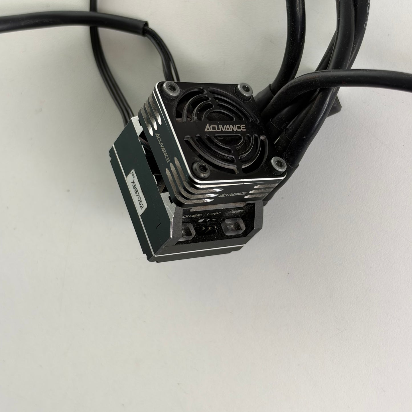 Acuvance Xarvis Black Alloy ESC & Alloy Fan Brushless Sensored