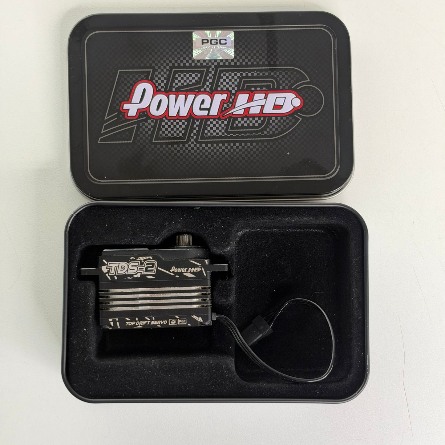 PowerHD TDS-2 Black Alloy Servo Programmable