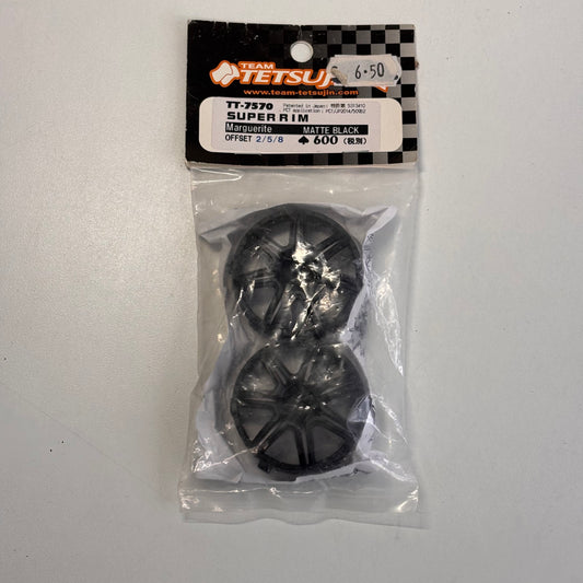 Team Tetsujin Wheel Centres Matt Black