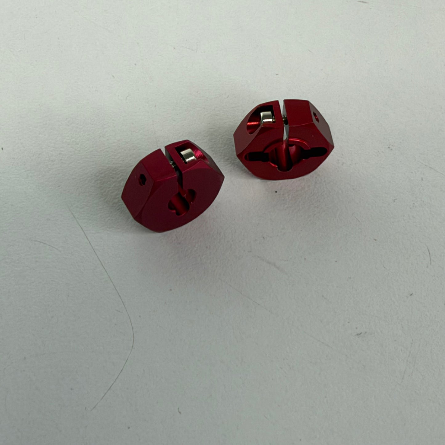 Red Alloy 6mm Wheel Hex