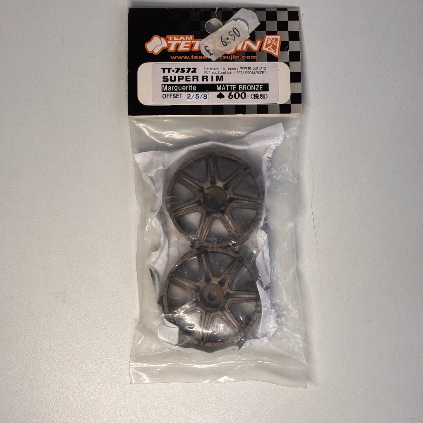 Team Tetsujin Wheel Centres Matt Bronze TT-7572 Offset 2/5/8
