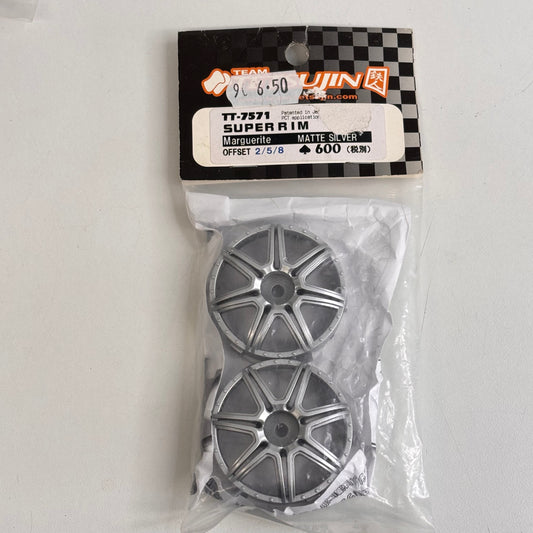 Team Tetsujin Wheel Covers Matt Silver