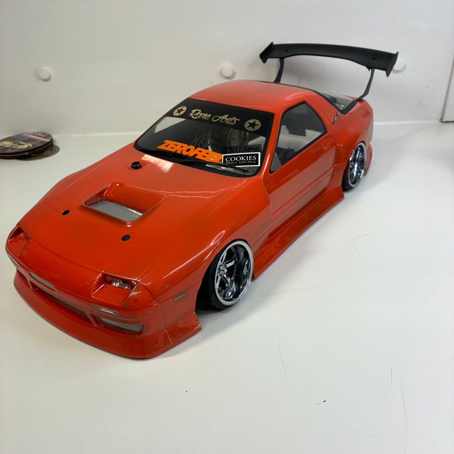 Yokomo? Mazda RX7 FC3S Orange Bodyshell
