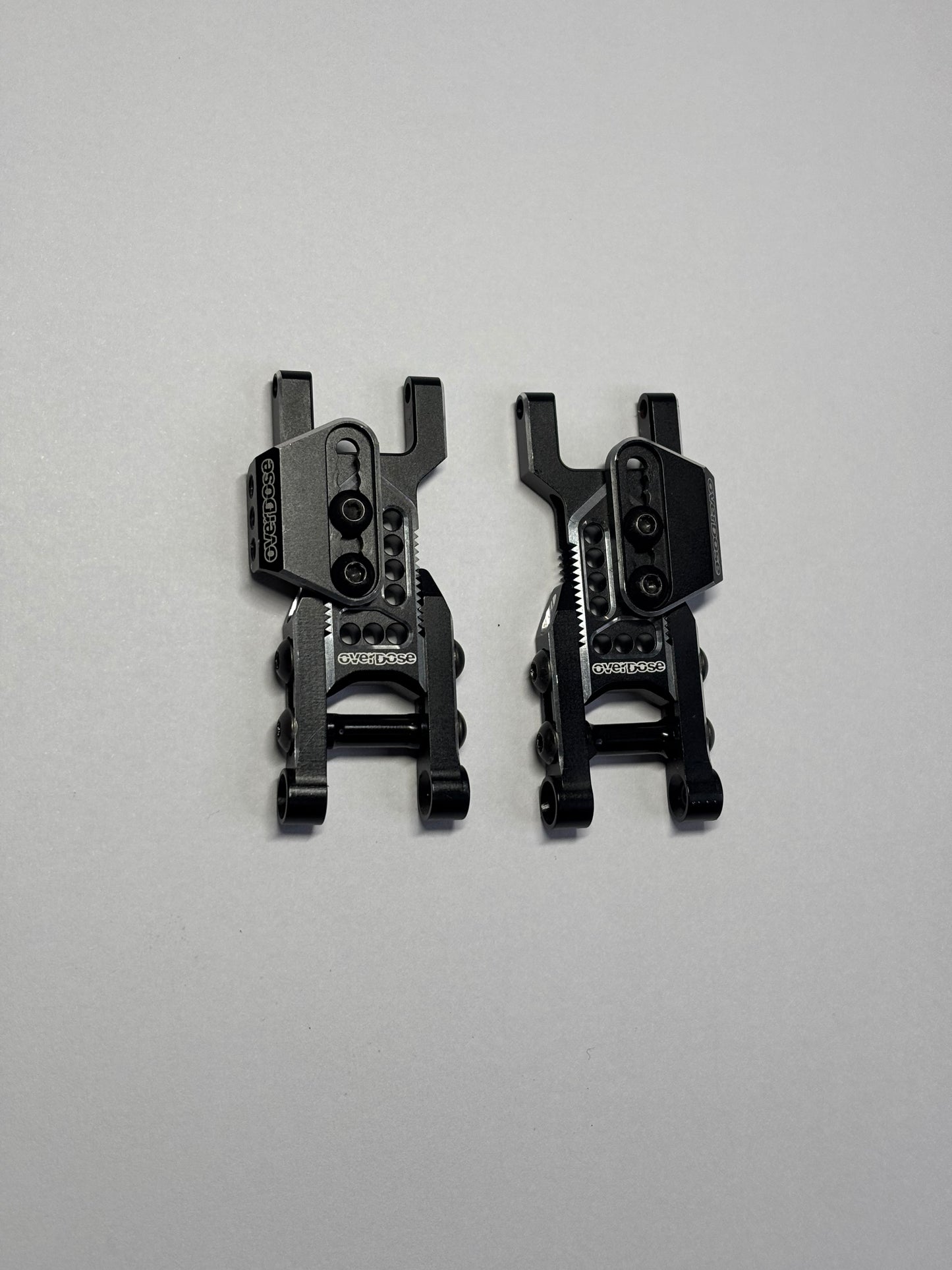 Overdose Black Alloy Rear Lower Arms Type 3 OD2857