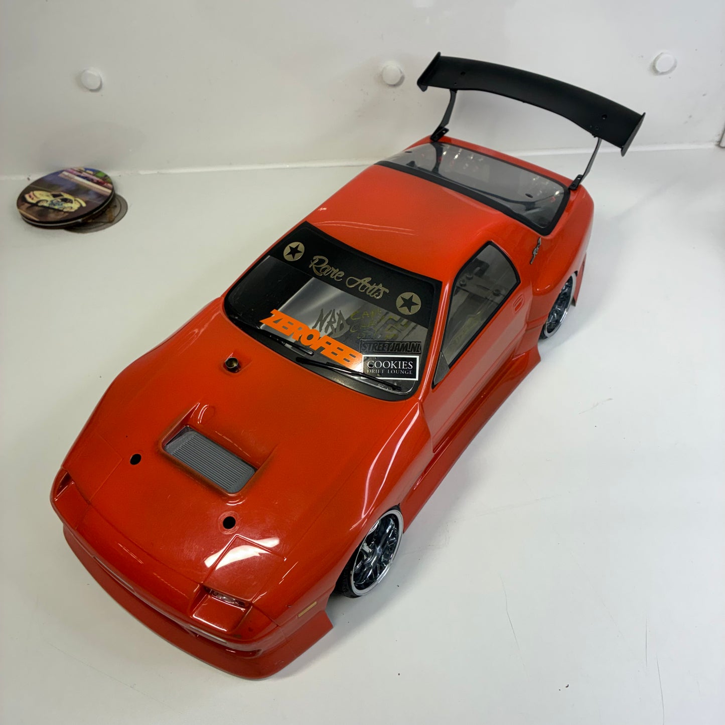 Yokomo? Mazda RX7 FC3S Orange Bodyshell