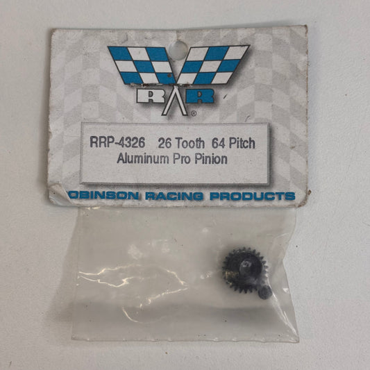 RRP 26 Tooth 64 Pitch Aluminimum Pro Pinion 4326