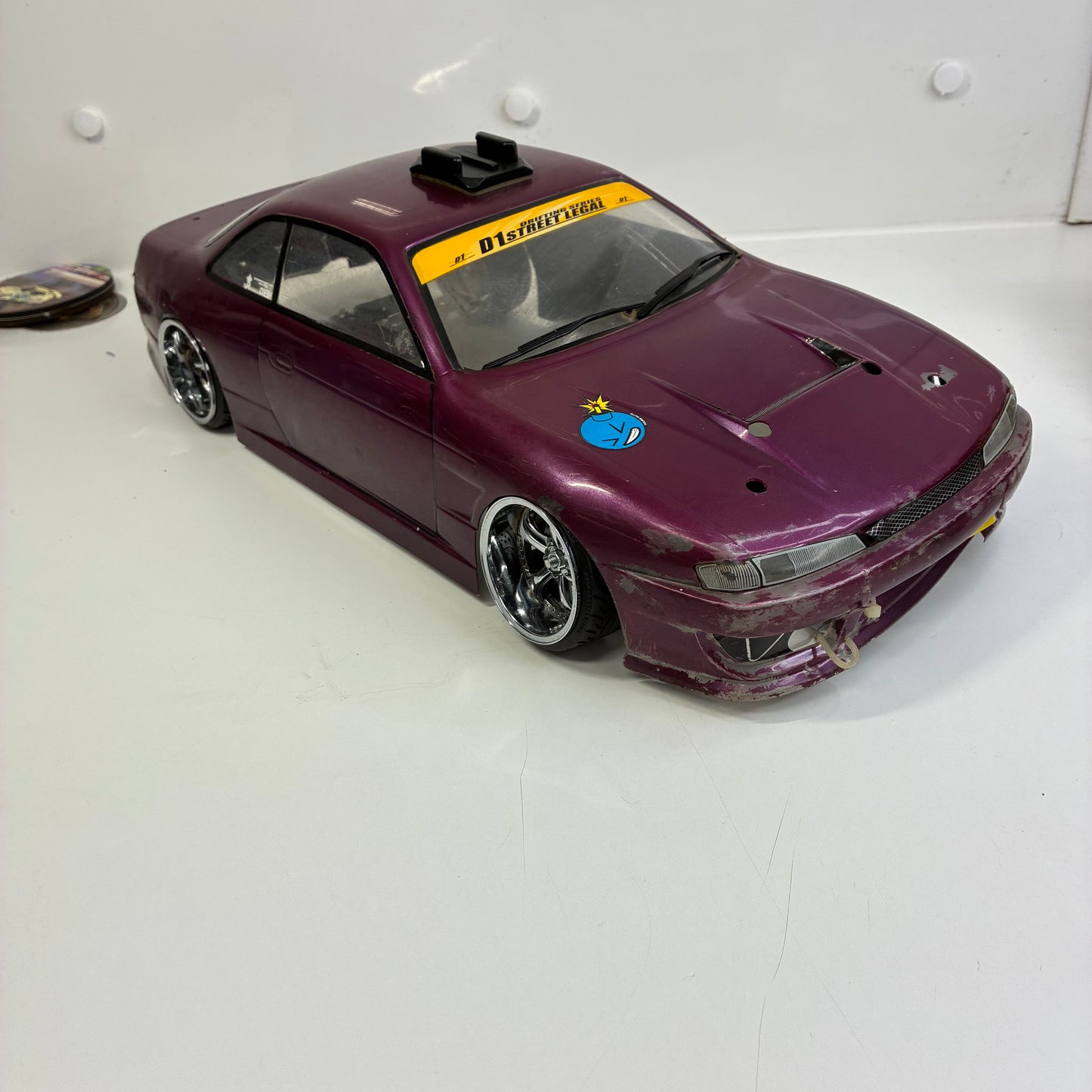 Nissan S14 Purple Bodyshell Missile