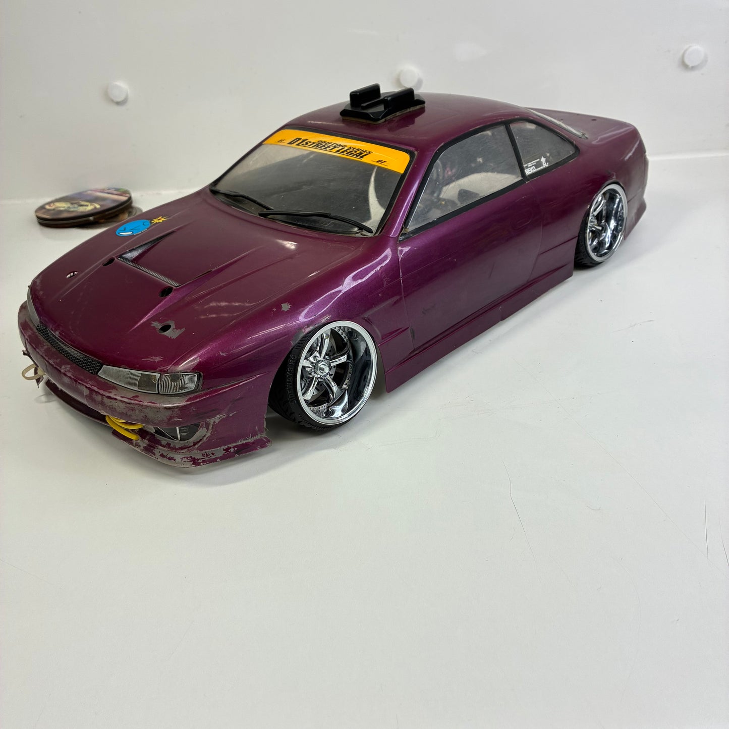 Nissan S14 Purple Bodyshell Missile