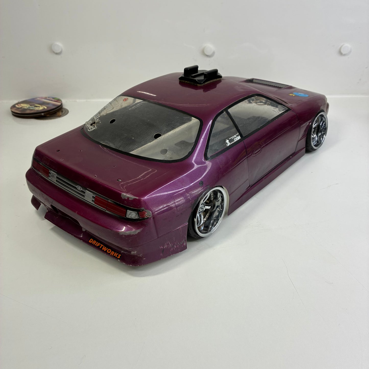 Nissan S14 Purple Bodyshell Missile