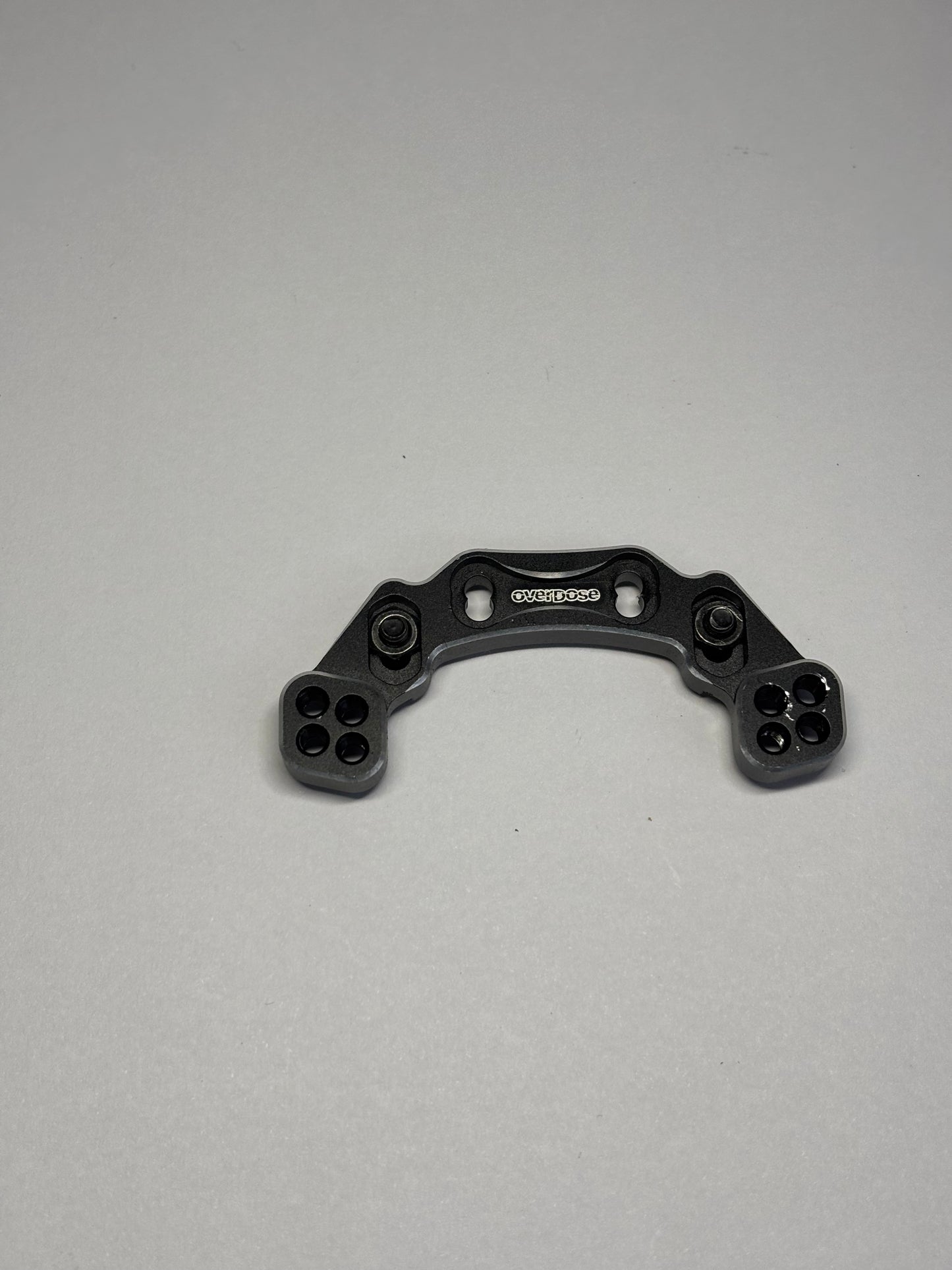 Overdose Black Alloy Rear Mount Upper Arm Holder OD2404b