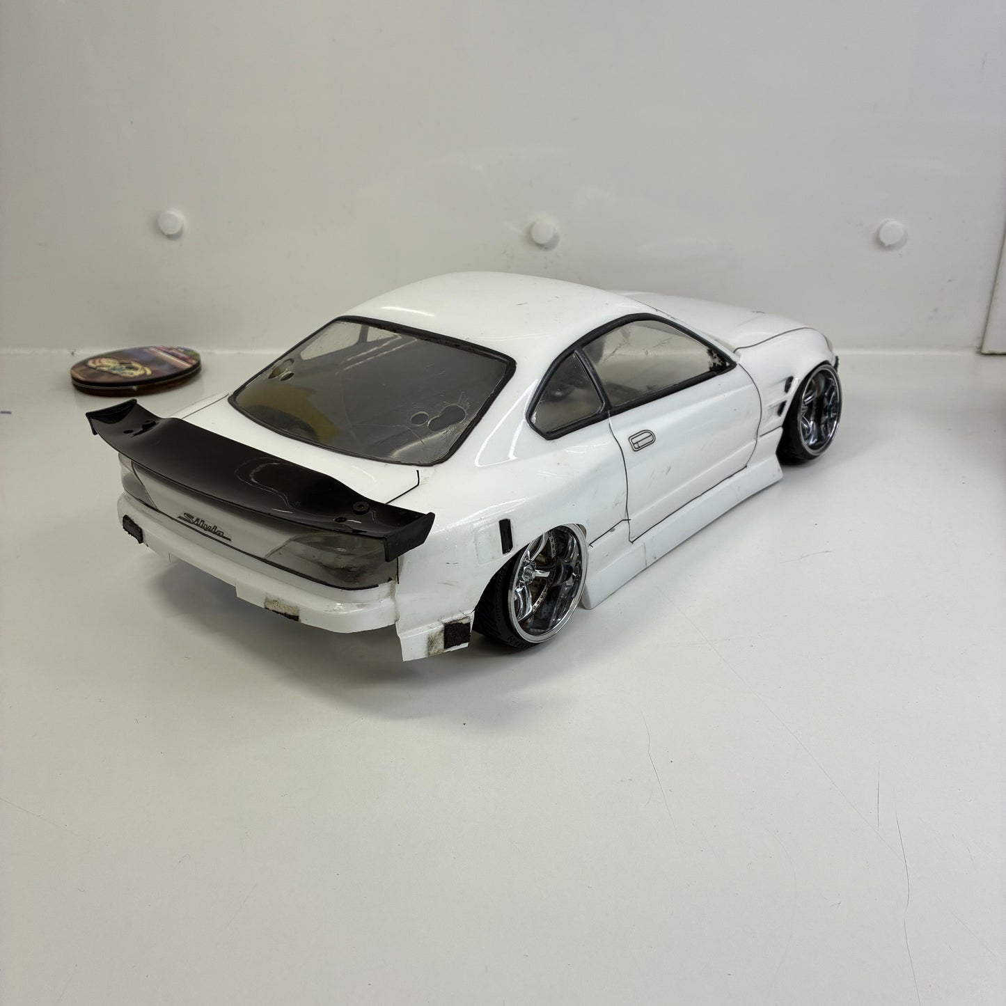 Nissan S15 White Bodyshell Missile