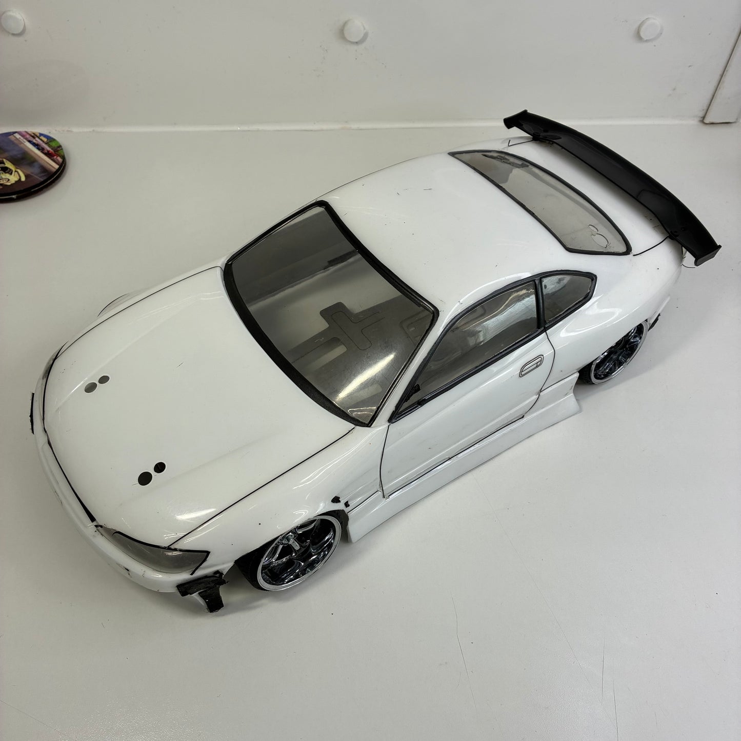 Nissan S15 White Bodyshell Missile