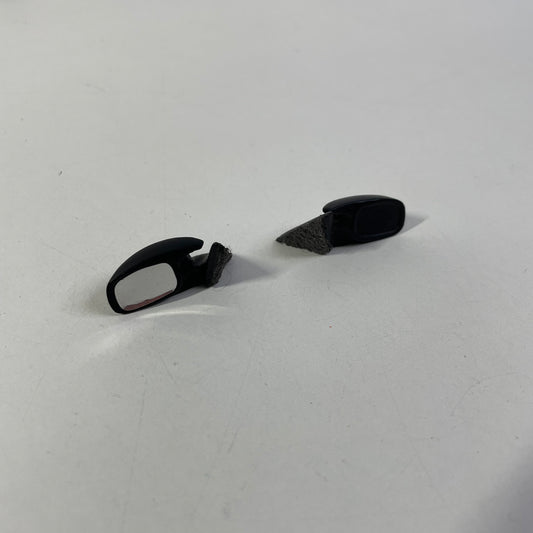 Black Wing Mirrors Pair